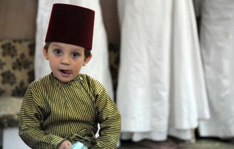 Samaritan child, Danko Arnon Archive, National Library of Israel 